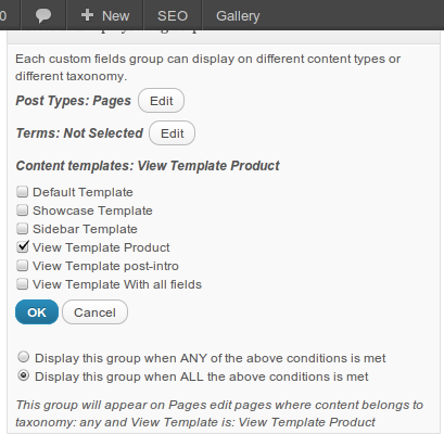 Types 0.9.4 adds fine-grained control for custom fields display