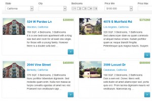 Properties search