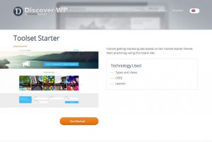 Test Toolset Starter at Discover-WP