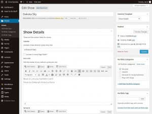 Example 10: Organizing massive post details in your WP Dashboard with WYSIWYG editors.