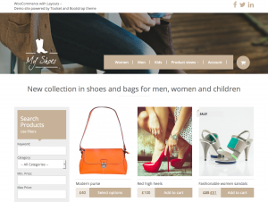 Get inspired by fully designed WooCommerce with Toolset
