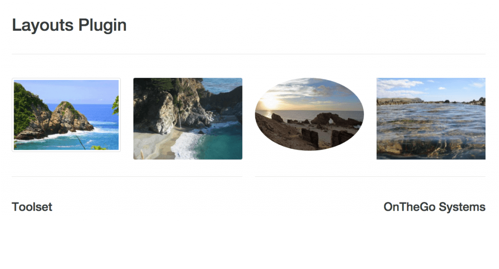 Layouts - Bootstrap Image Effects