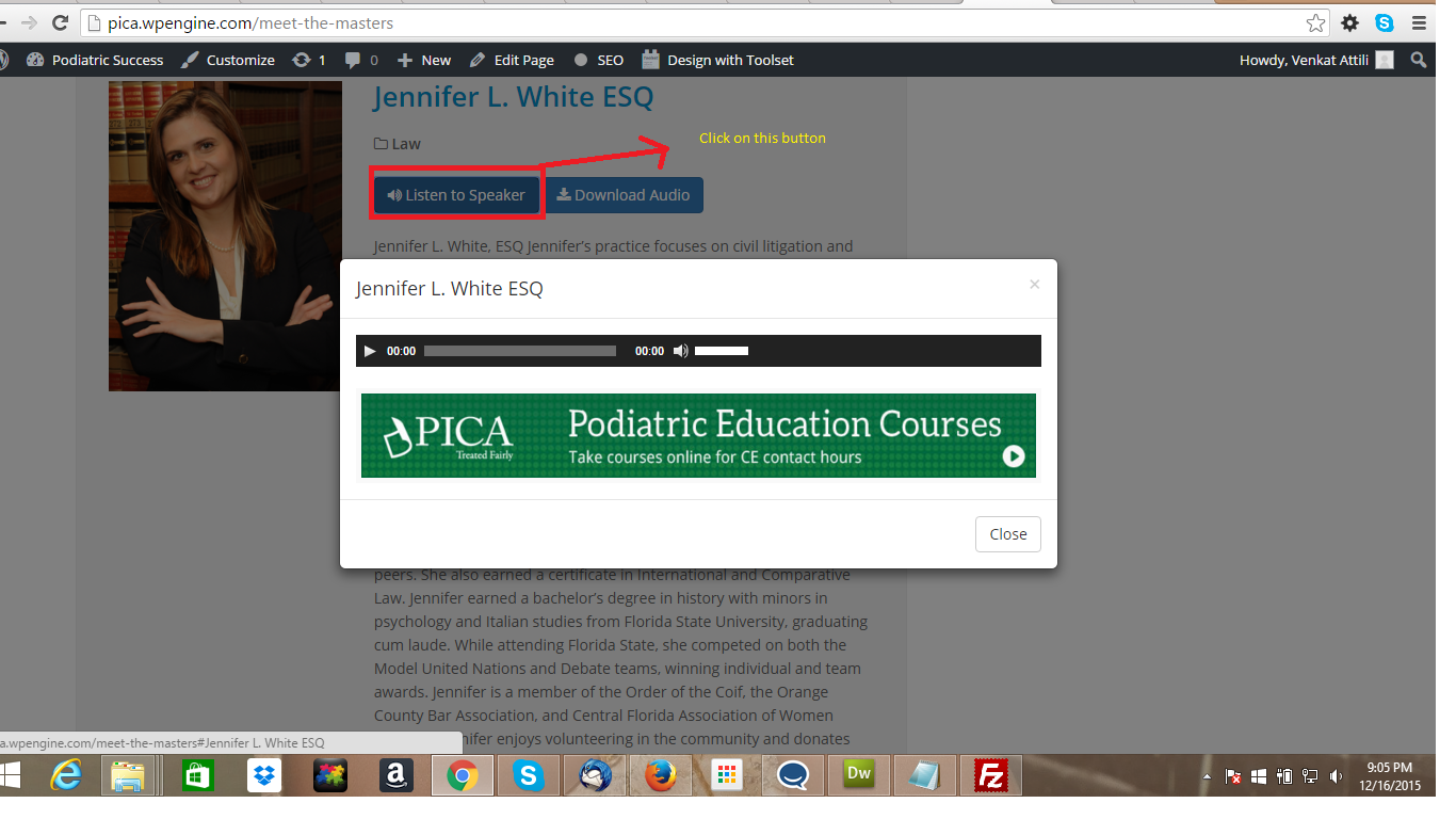 Need to Control audio/Video in custom post type Toolset
