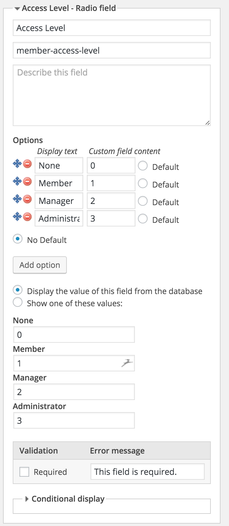 create your own fields of the media meta data.