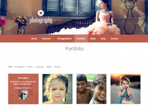 Filterable portfolio built with the Toolset Starter theme