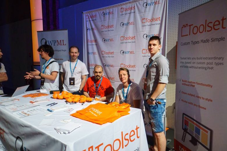 Toolset crew at WordCamp Europe