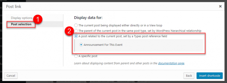 Types, Views and CRED Betas with Post Relationships and Repeating Field ...