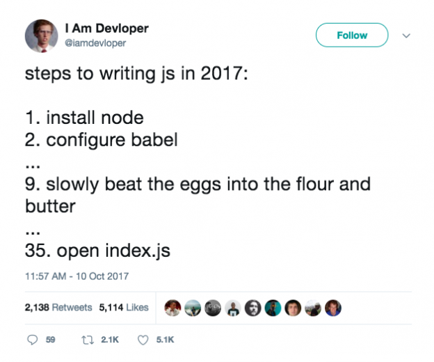 Steps to writing JS in 2017