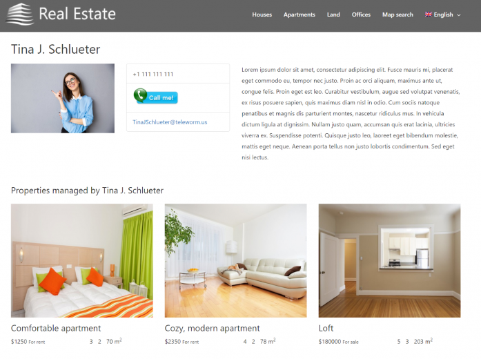 real estate site wordpress toolset