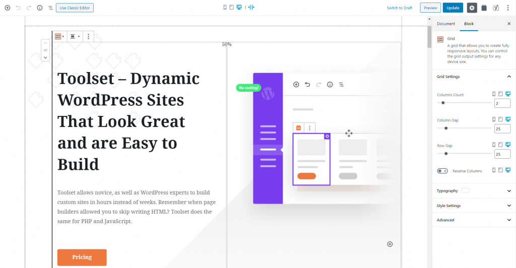 Toolset Blocks 1.1.1 - Beautiful Responsive Design Made Easy - Toolset