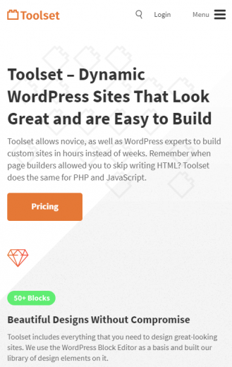 Toolset Blocks 1.1.1 - Beautiful Responsive Design Made Easy - Toolset
