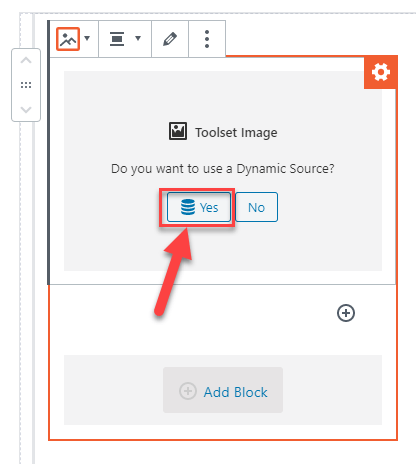 Dynamic Source Image settings