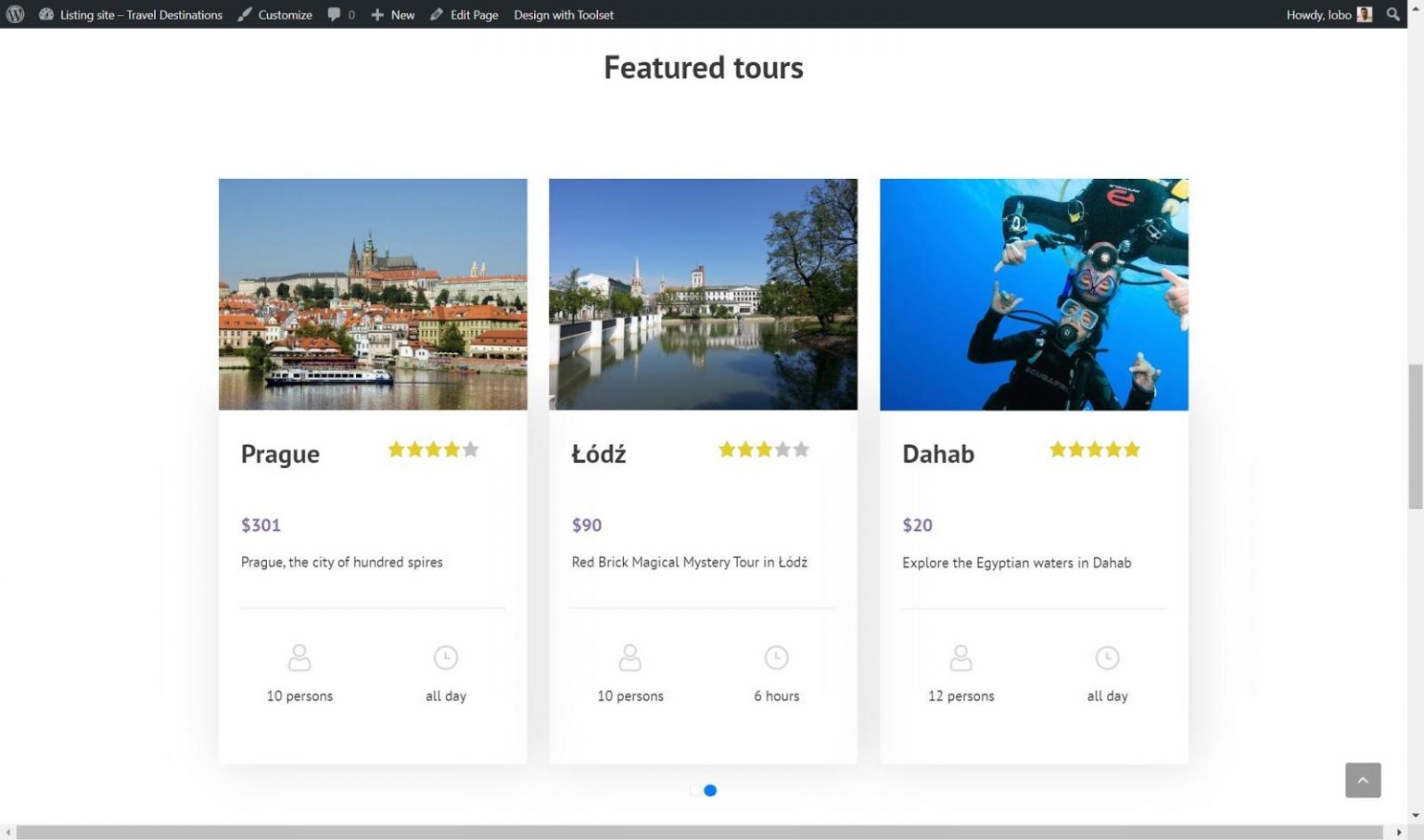 How to create WordPress sliders for static and dynamic content Toolset