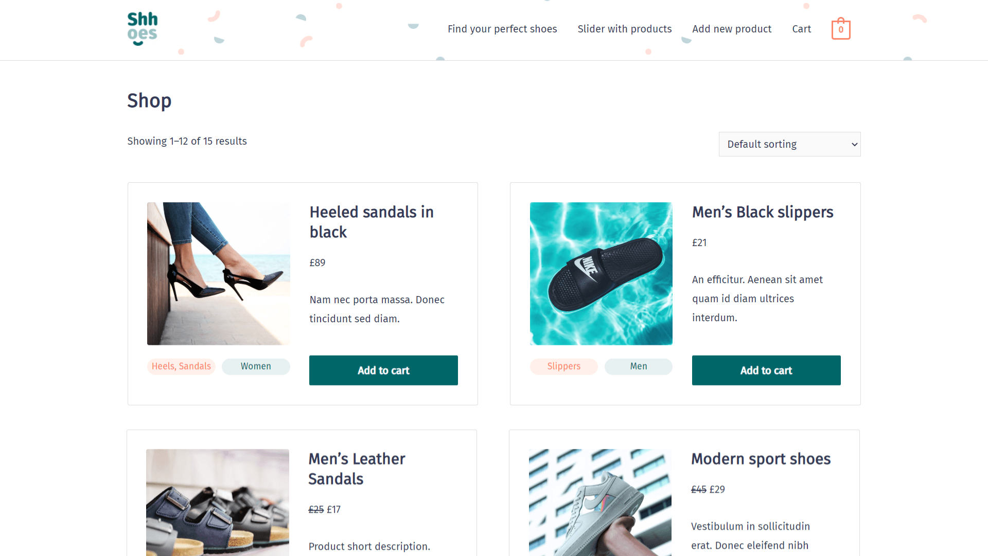 Building a custom WooCommerce Shop page