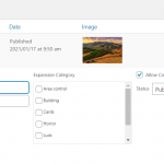 screen of author dropdown.png
