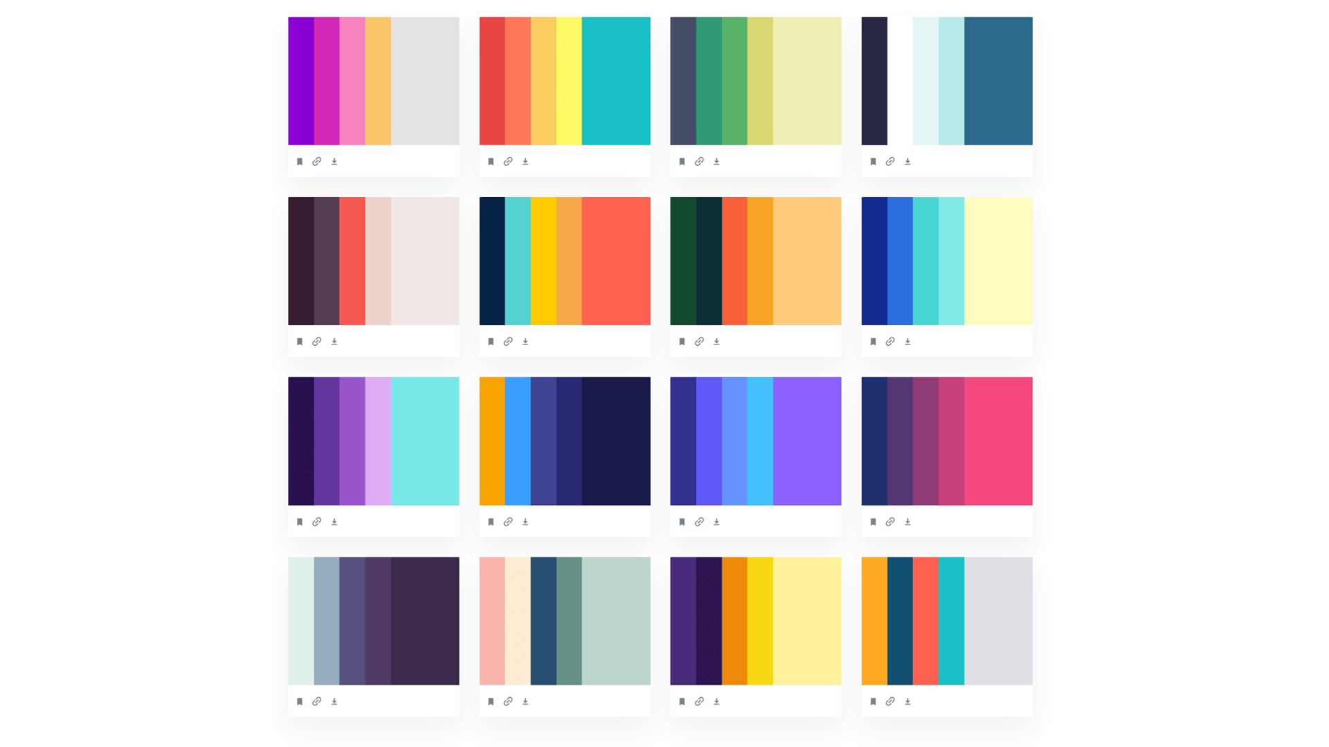 Five ways to build a color palette.