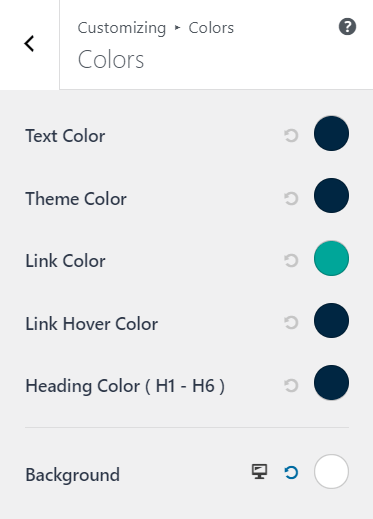 Choosing and Applying Colors in Your Site - Toolset