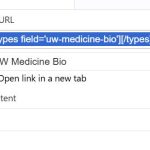 uw medicine bio url settings.JPG